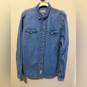 Hollister Denim Pocket Shirt